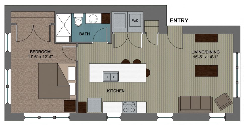 551563 Melville Program Housing Quadrangle